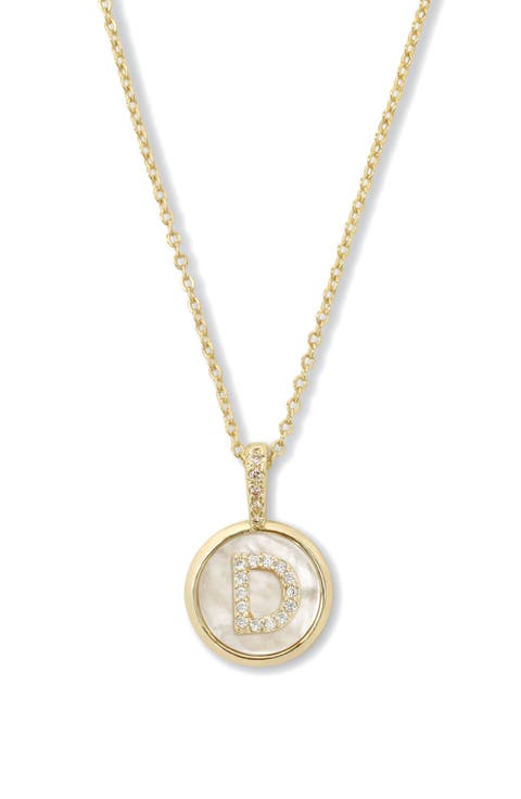 Baby Love Letters Initial Pendant Necklace