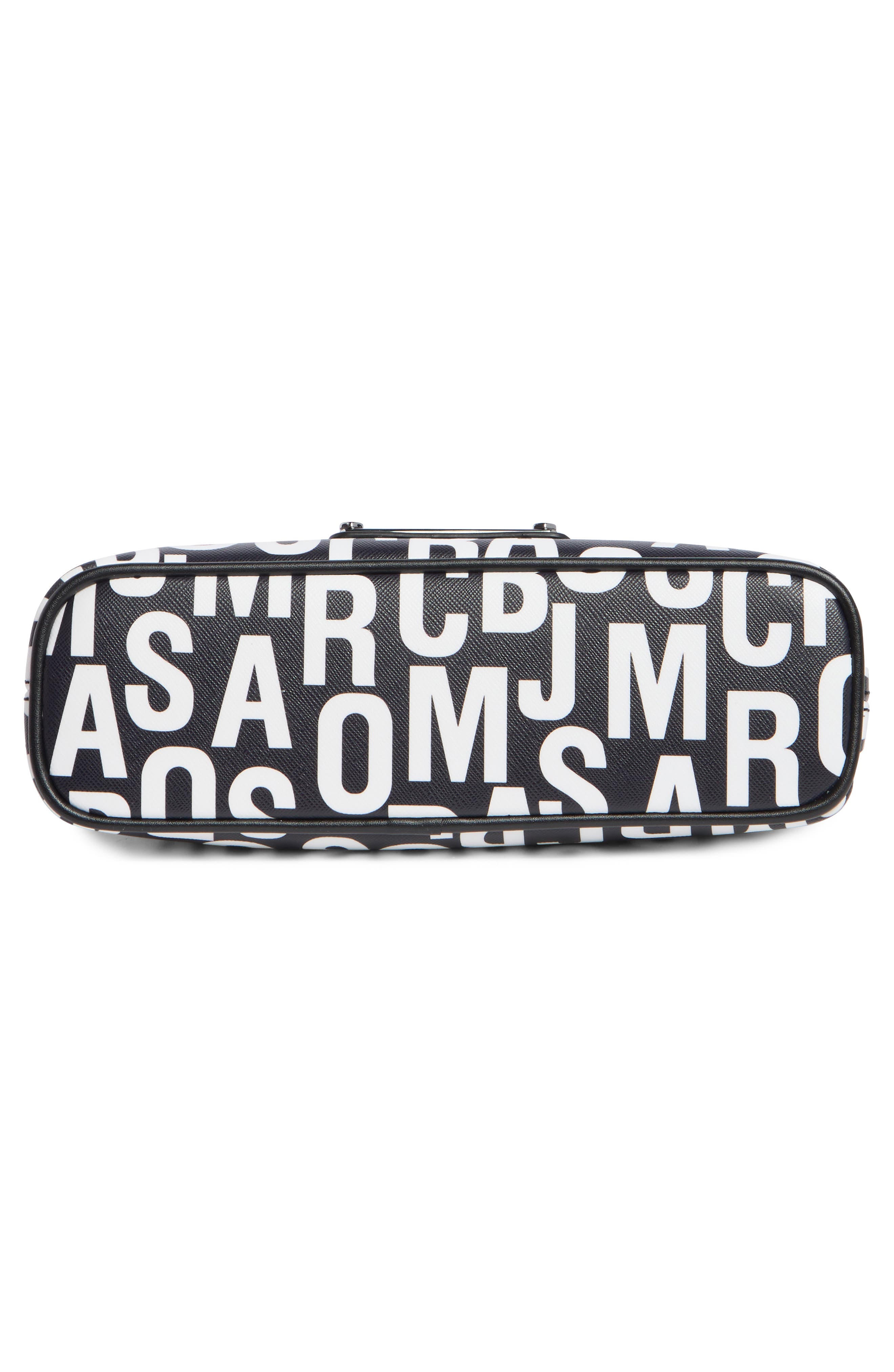 Marc Jacobs Jumbled Logo Dome Crossbody Bag, Alternate, color, 