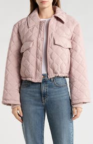 BLANKNYC Diamond Quilted Puffer Jacket