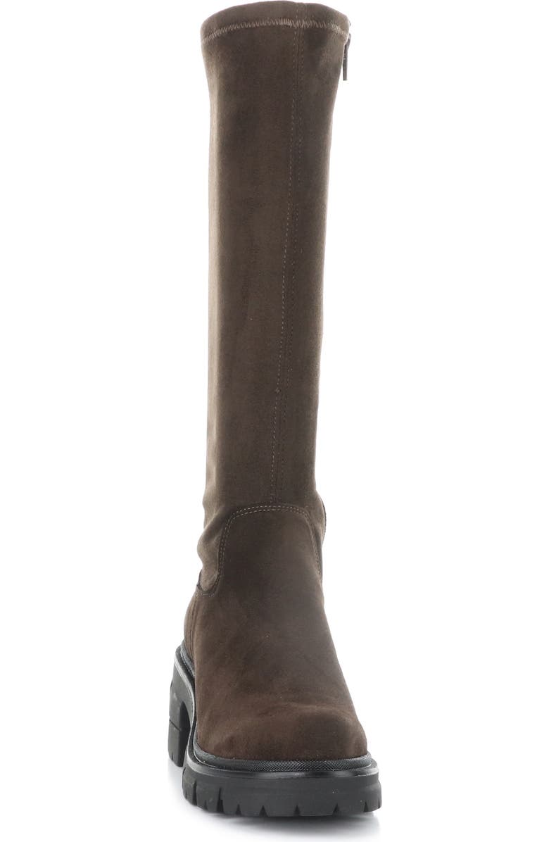 Bos. & Co. Brenna Waterproof Platform Knee High Boot, Alternate, color, Brown/ Black