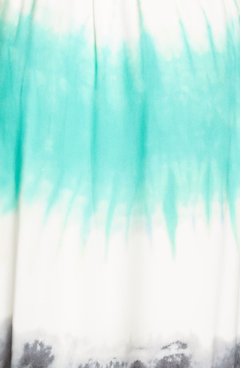 A.L.C. Hopkins Tie Dye Silk Maxi Skirt, Alternate, color,