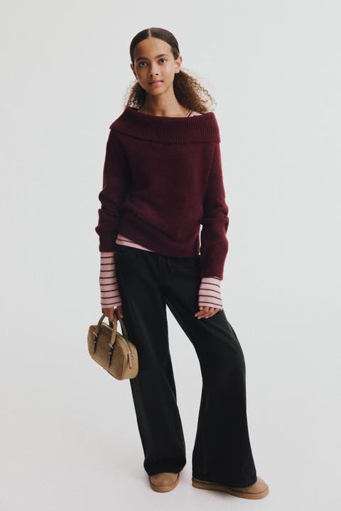 Super-wide-leg Low Jeans