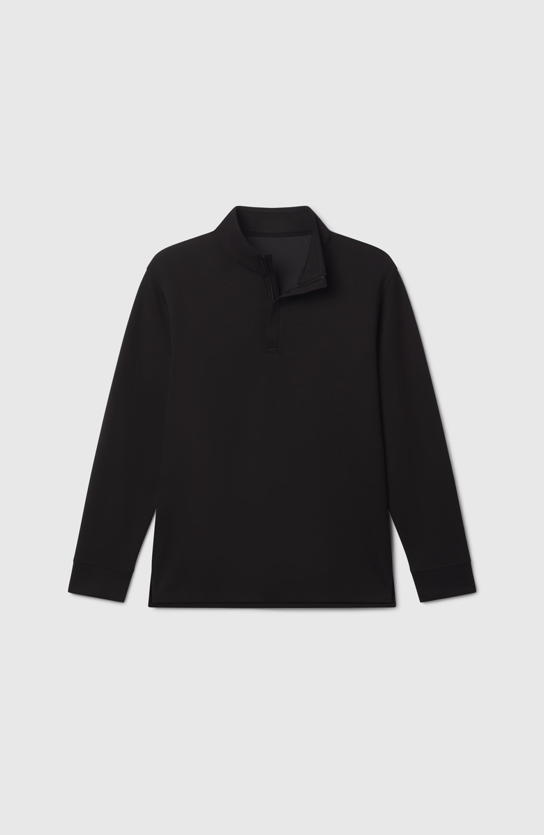 Jack Archer Sandwash Quarter-Zip, Alternate, color, True Black