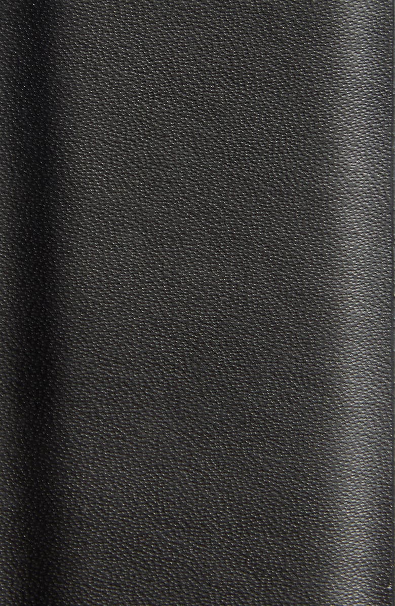 Kate Spade New York Feather Edge Leather Belt, Alternate, color, Black/Gold