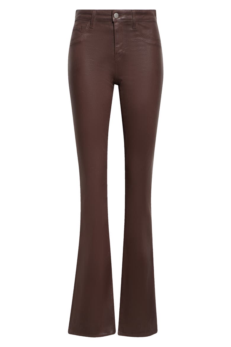 Selma High Waist Baby Boot Jeans, Alternate, color, CHOCOLATE COATED