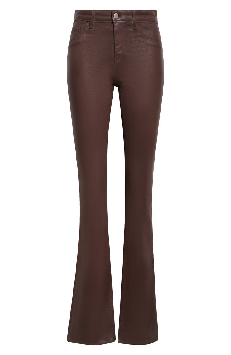 L'AGENCE Selma High Waist Baby Boot Jeans, Alternate, color, Chocolate Coated