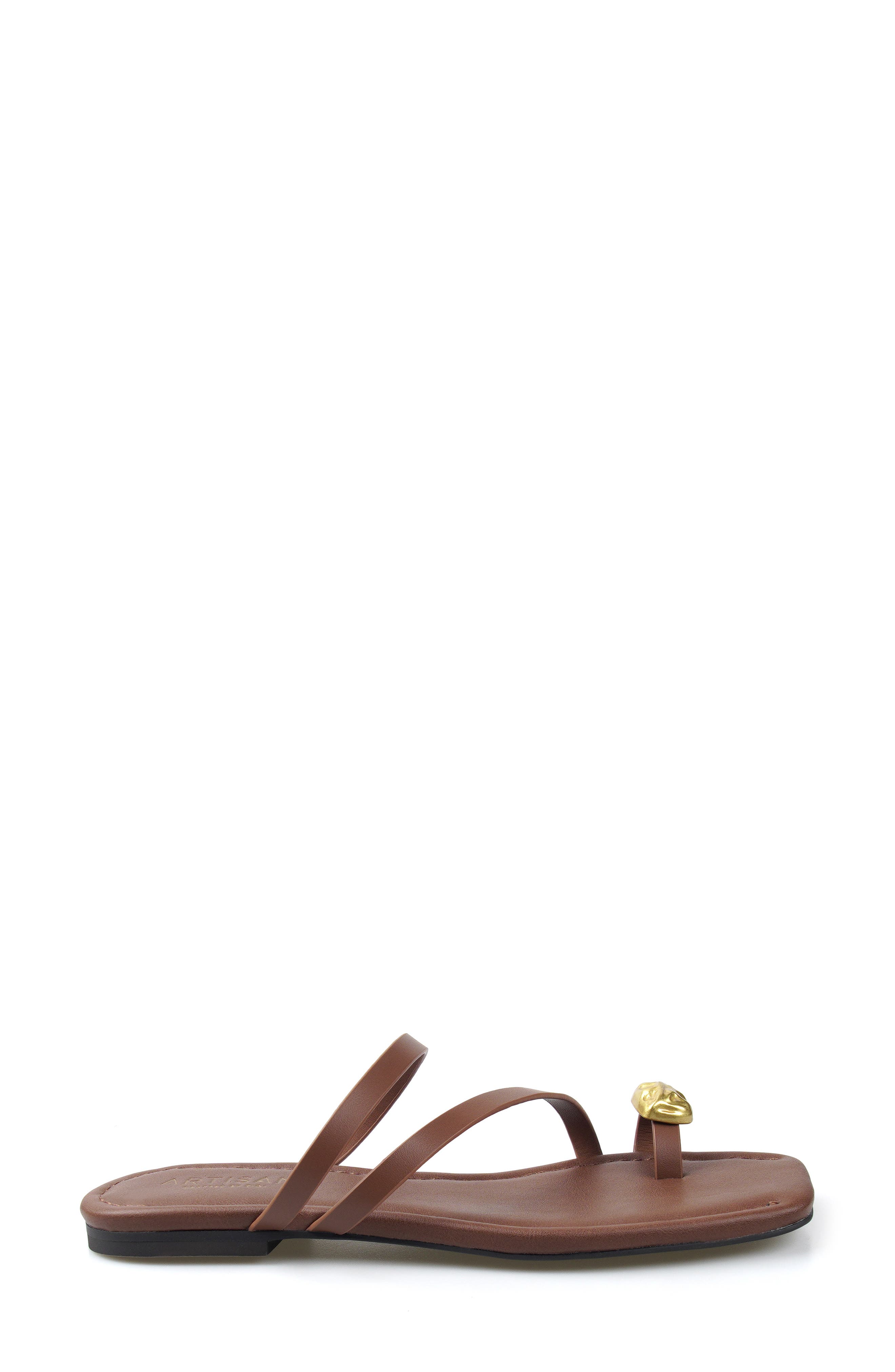 Sioban Leather Sandal, Alternate, color, COGNAC LEATHER