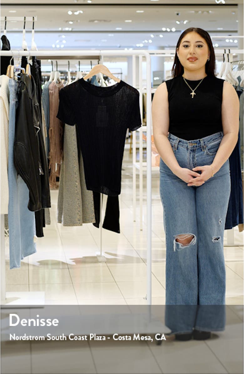 Romy Short Sleeve Sweater, sales video thumbnail