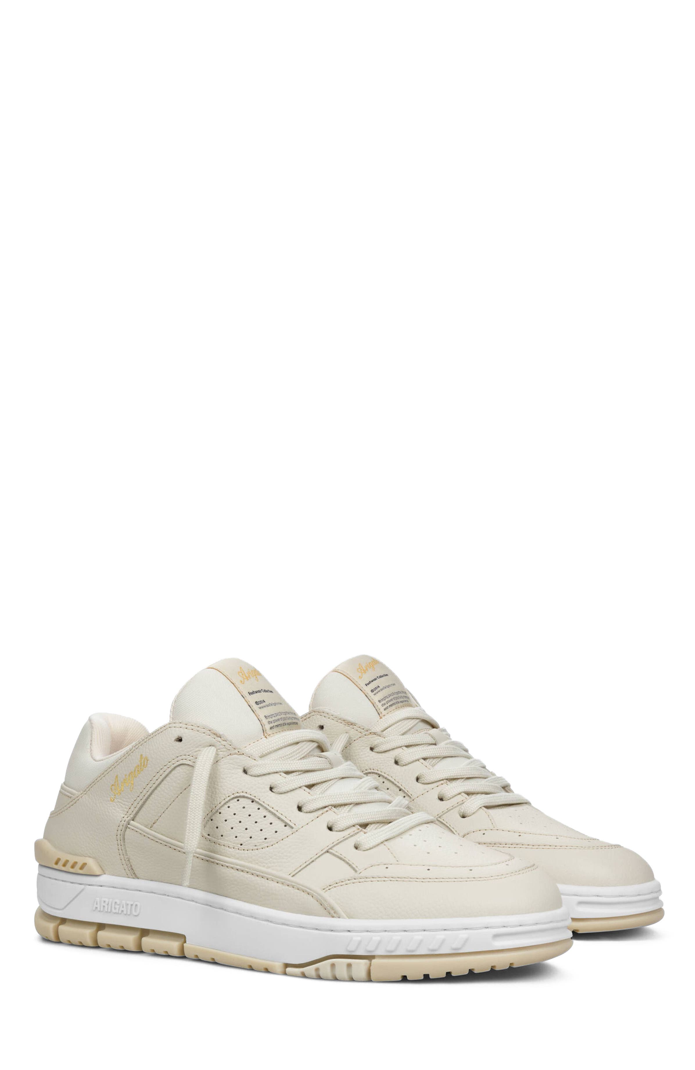 Axel Arigato Area Lo Sneaker, Alternate, color, Off White/White