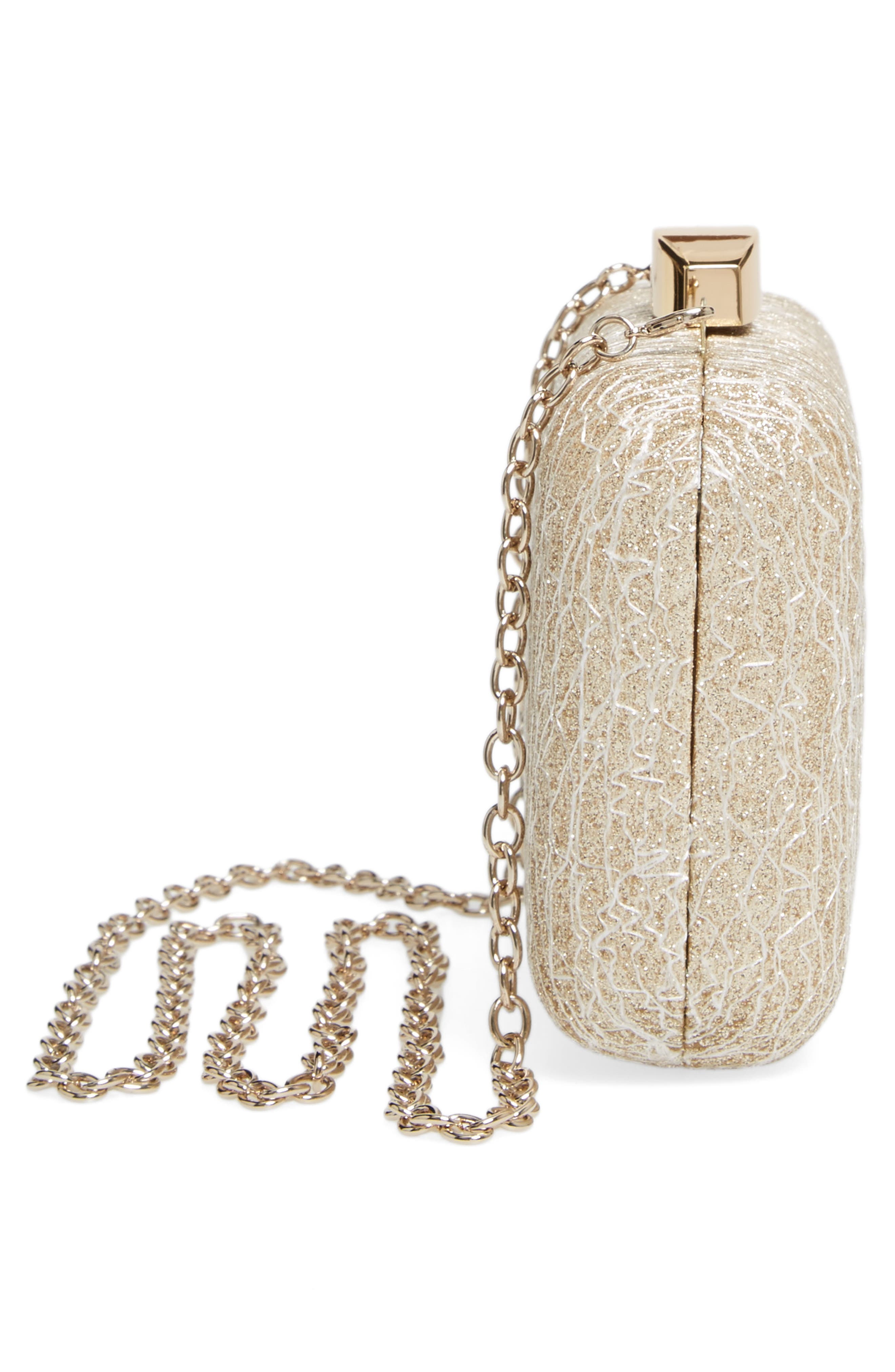 Nordstrom Abstract Lace Minaudière, Alternate, color, 