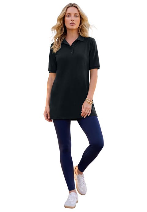 Oversized Polo Tunic