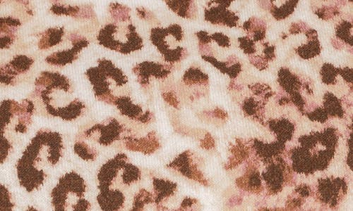Kut From The Kloth Remington Leopard Print T-shirt In Brown