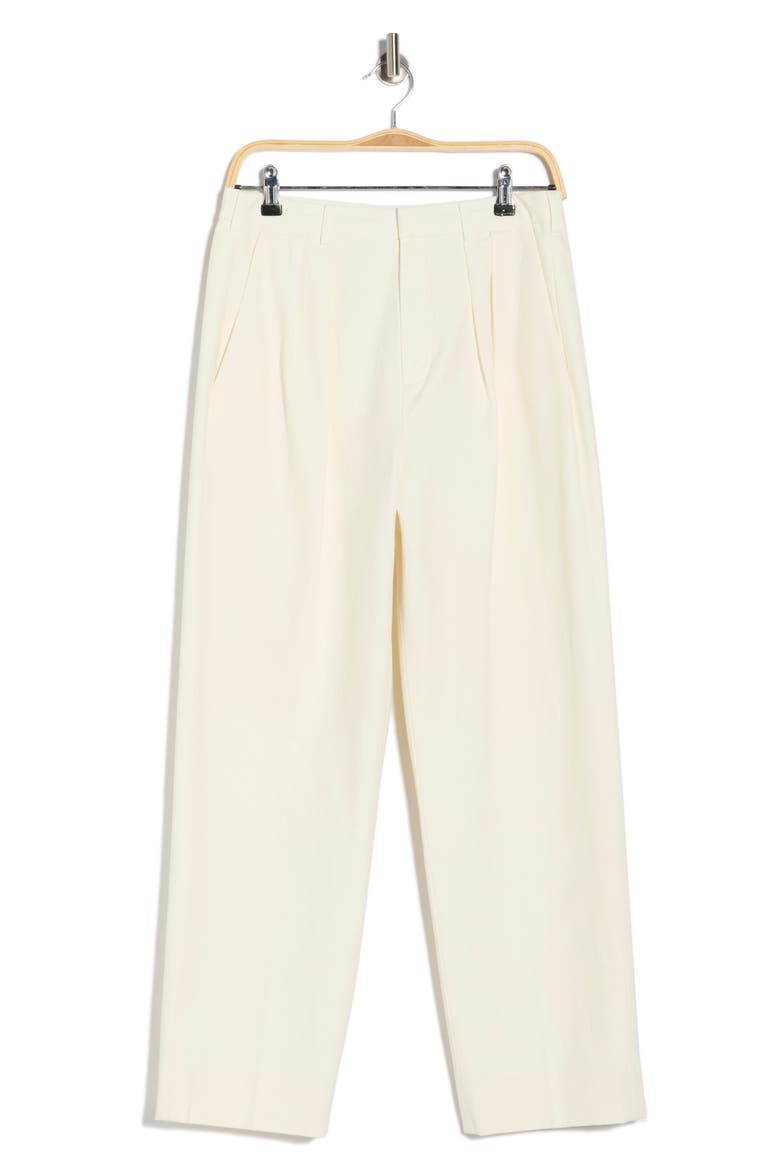 The Maker High Waist Ankle Pants, Main, color, WHITE