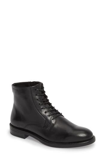 Vagabond Shoemakers Amina Lace-up Bootie In Black