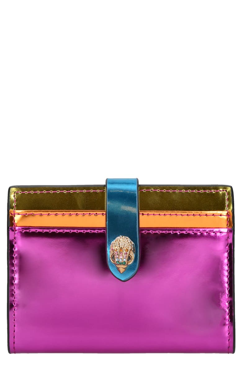 Kurt Geiger London Kensington Leather Multi Card Holder, Main, color, 