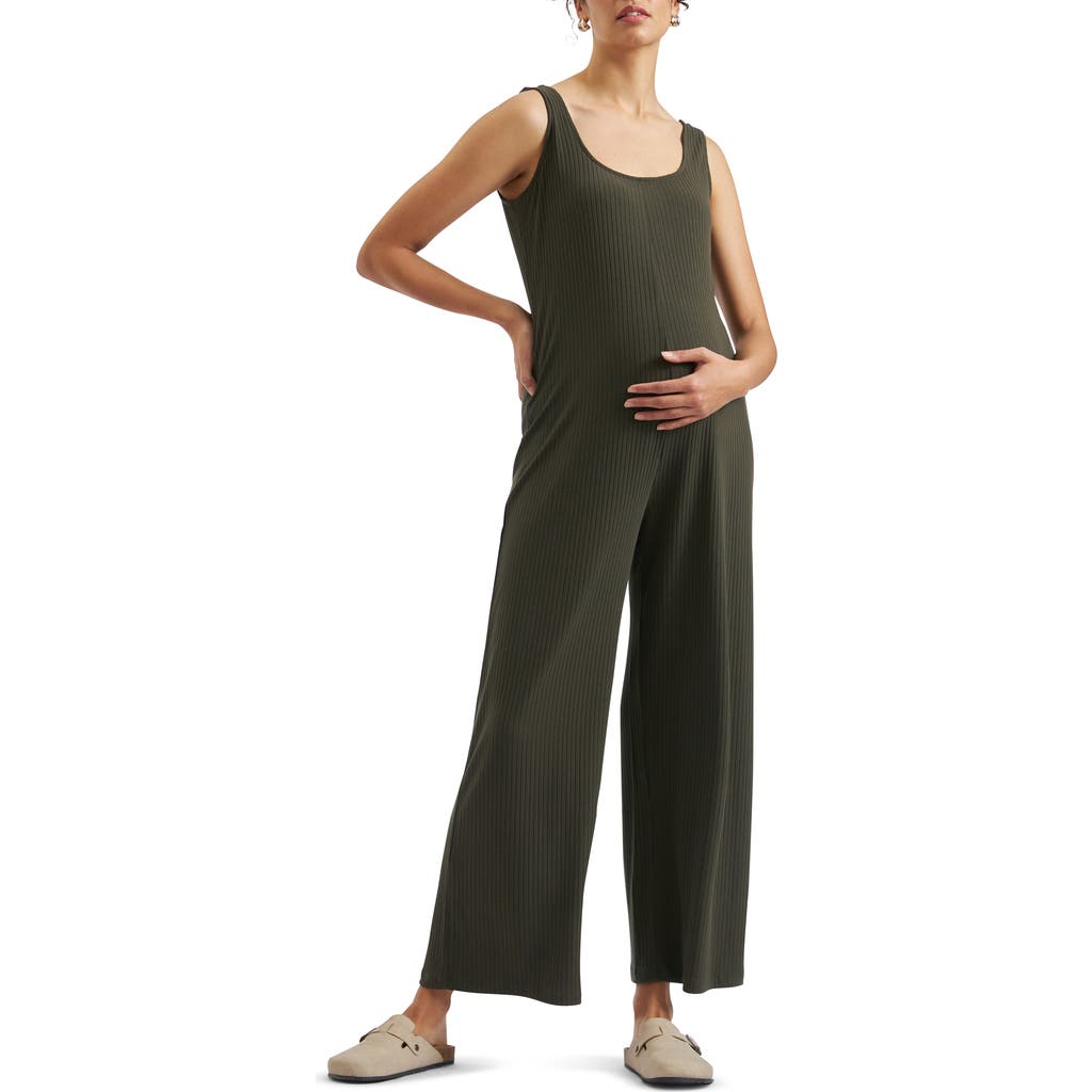 RIPE MATERNITY RIPE MATERNITY BOBBY RIB MATERNITY JUMPSUIT