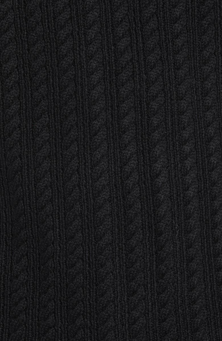 Nordstrom Signature Block Merino Wool Cable Knit Sweater, Alternate, color, 