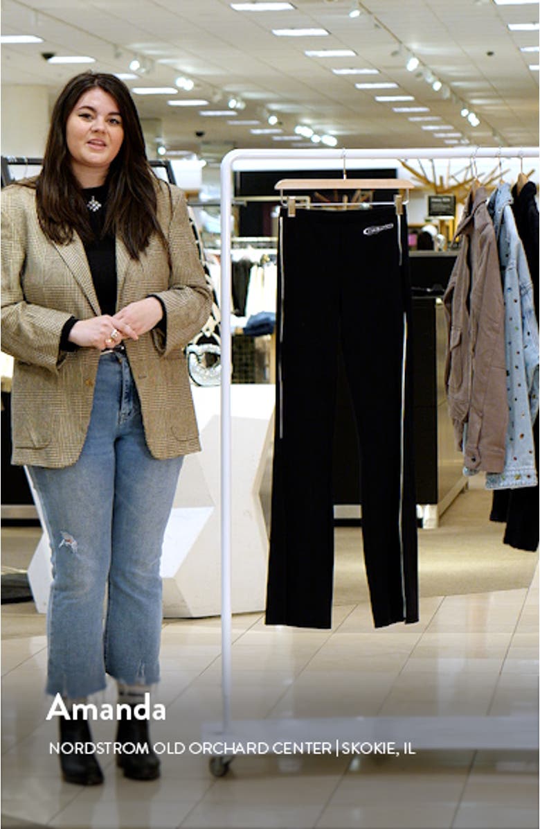 Piped Flare Leg Yoga Pants, sales video thumbnail