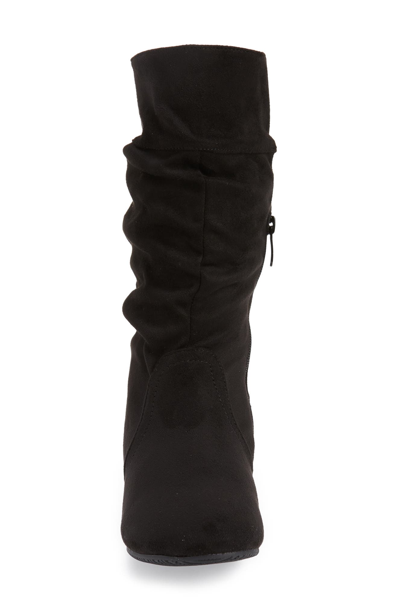 DREAM PAIRS Riding Boot, Alternate, color, Black
