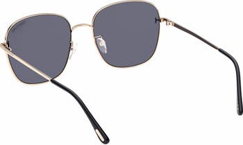 59mm Round Sunglasses