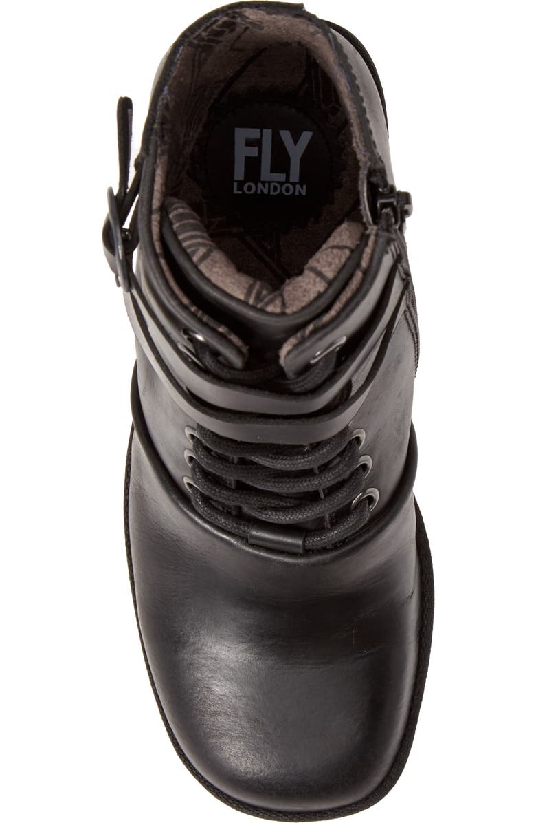 Fly London Jabi Wedge Bootie, Alternate, color,