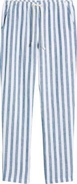 ALEX CRANE Bo Linen Drawstring Pants
