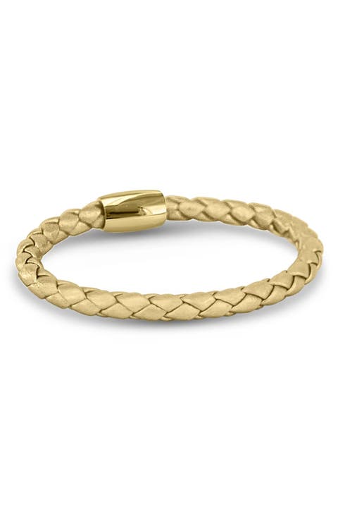 Nappa Braided Leather Bracelet