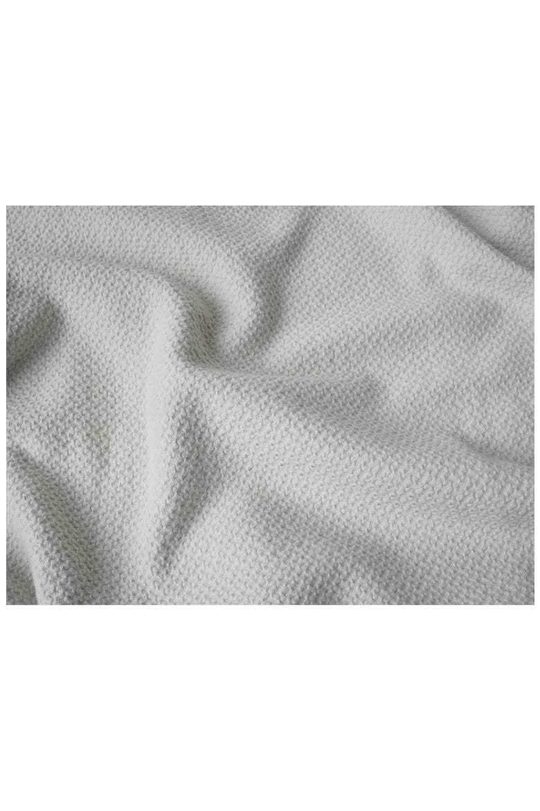 Classic Organic Cotton Blanket, Alternate, color, CLOUD GRAY