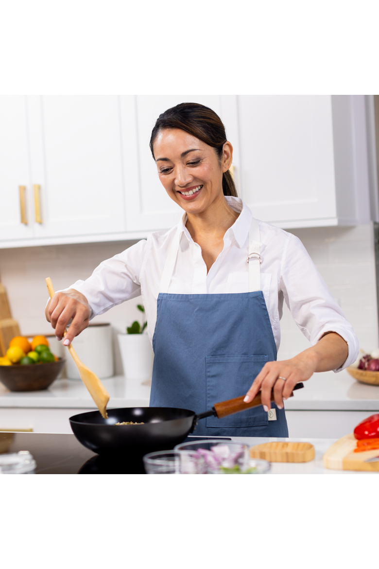 Carbon Steel Ceramic Nonstick Stir Fry Pan, Alternate, color, Black