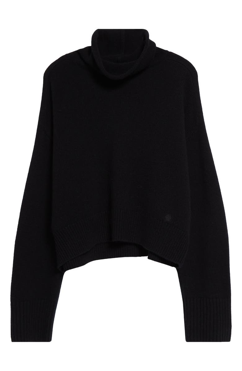 LOULOU DE SAISON Loulou Studio Stintino Crop Wool & Cashmere Sweater, Alternate, color, 