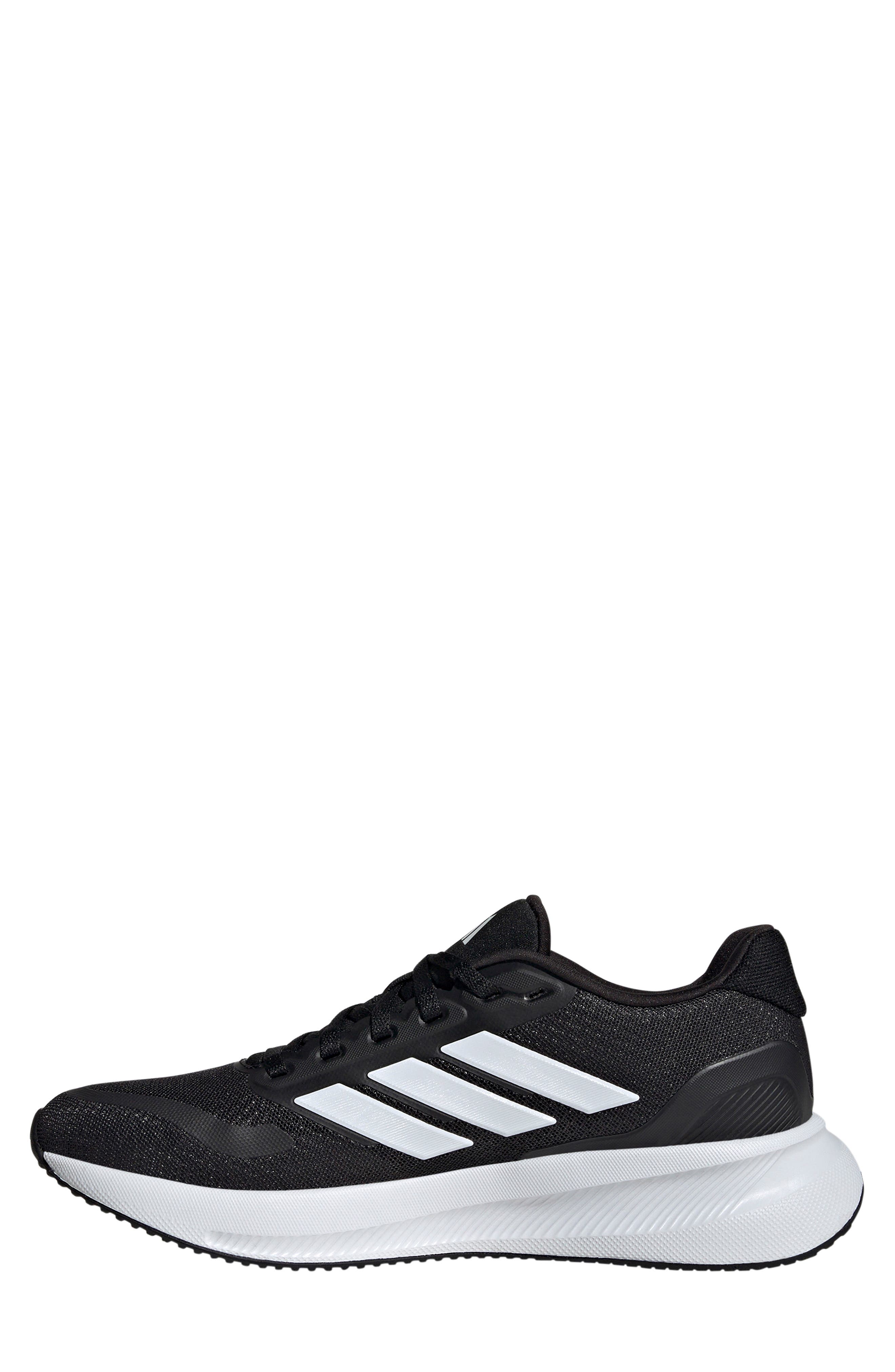 adidas Runfalcon 5 Running Sneaker, Alternate, color, Black/ White
