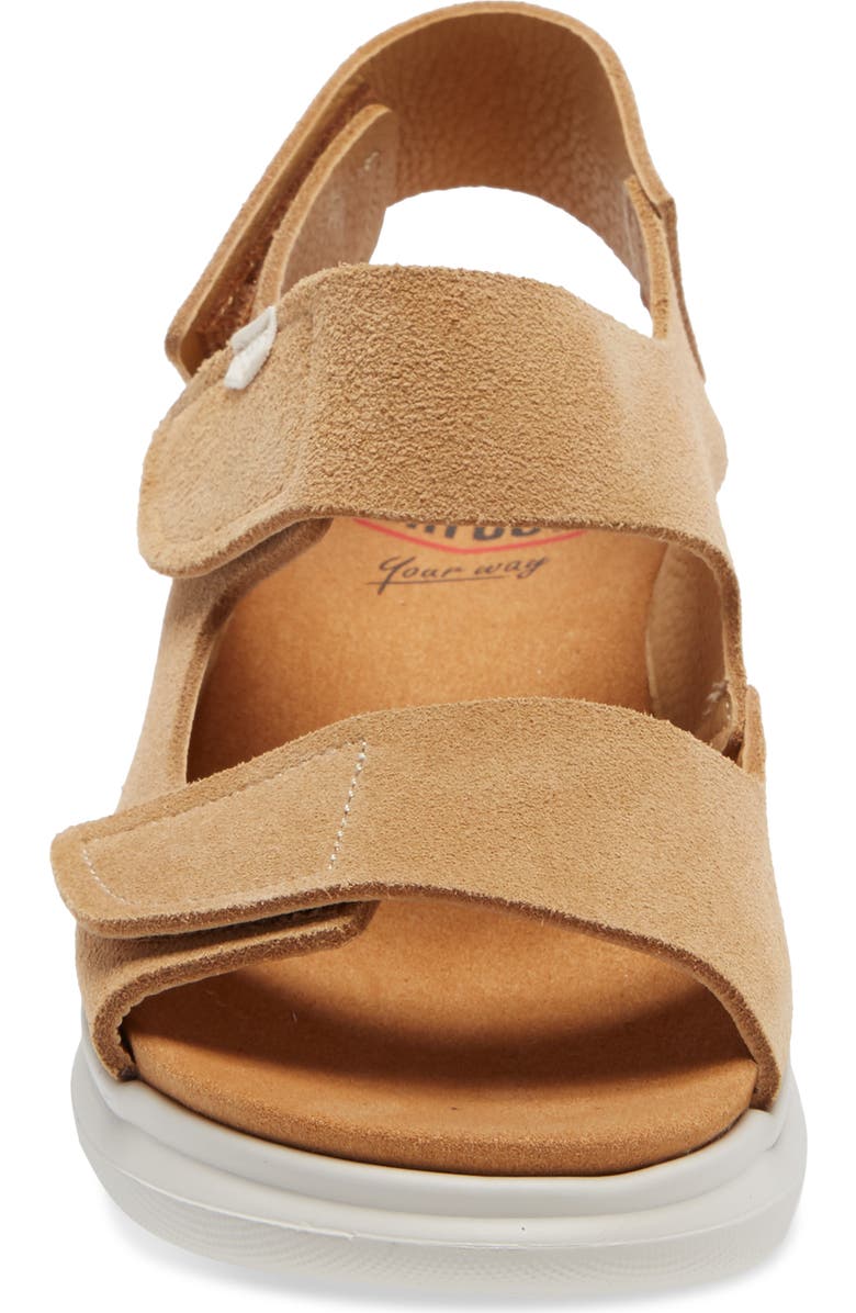 On Foot Wedge Sandal, Alternate, color,