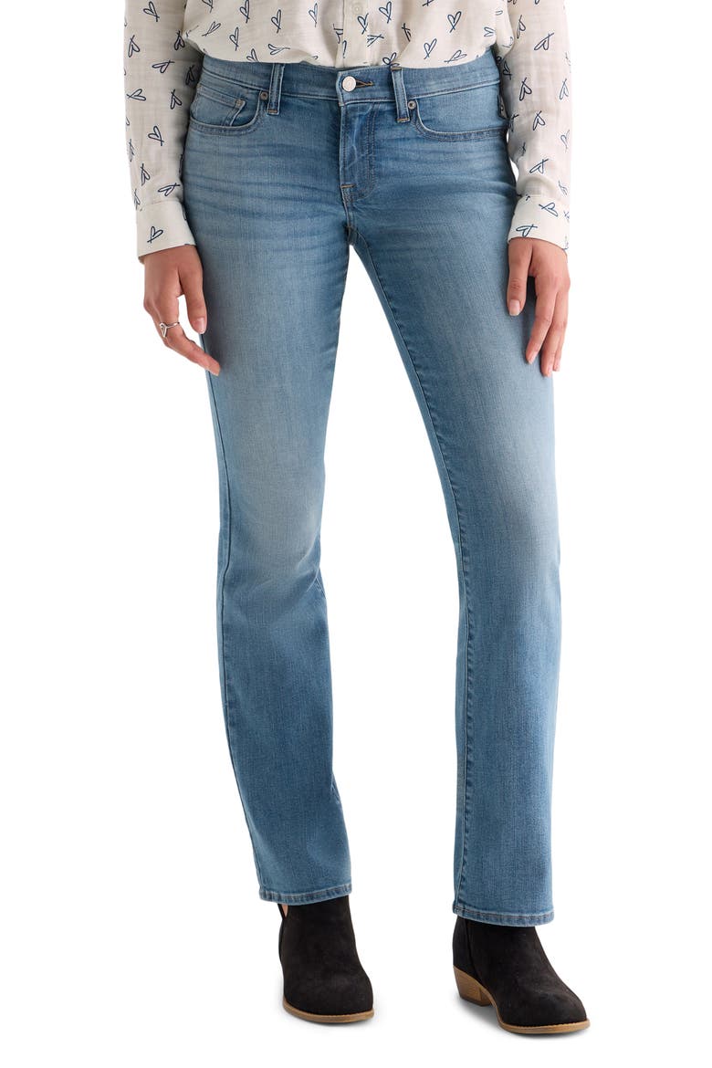 Sweet Mid Rise Bootcut Jeans, Main, color, SWELL