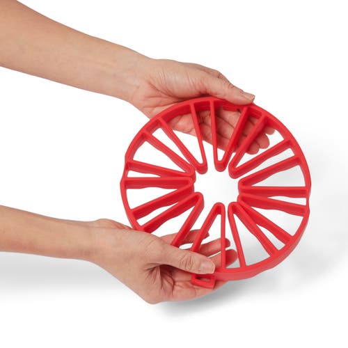 Cuisipro Silicone Dual Trivet In Red