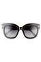 Beatrix 52mm Polarized Gradient Square Sunglasses