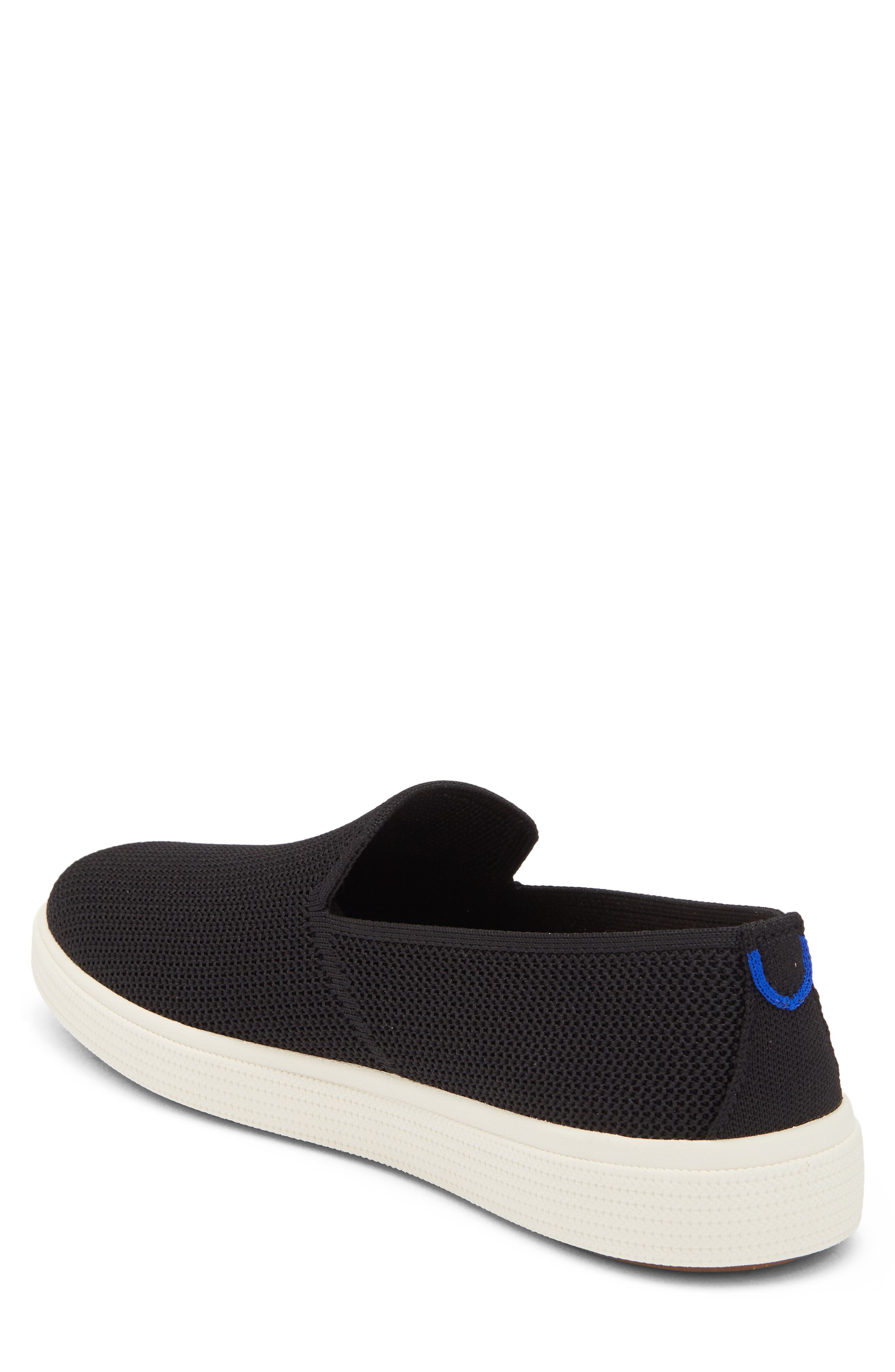 Rothy's The Ravello Slip-On Sneaker, Alternate, color, Black