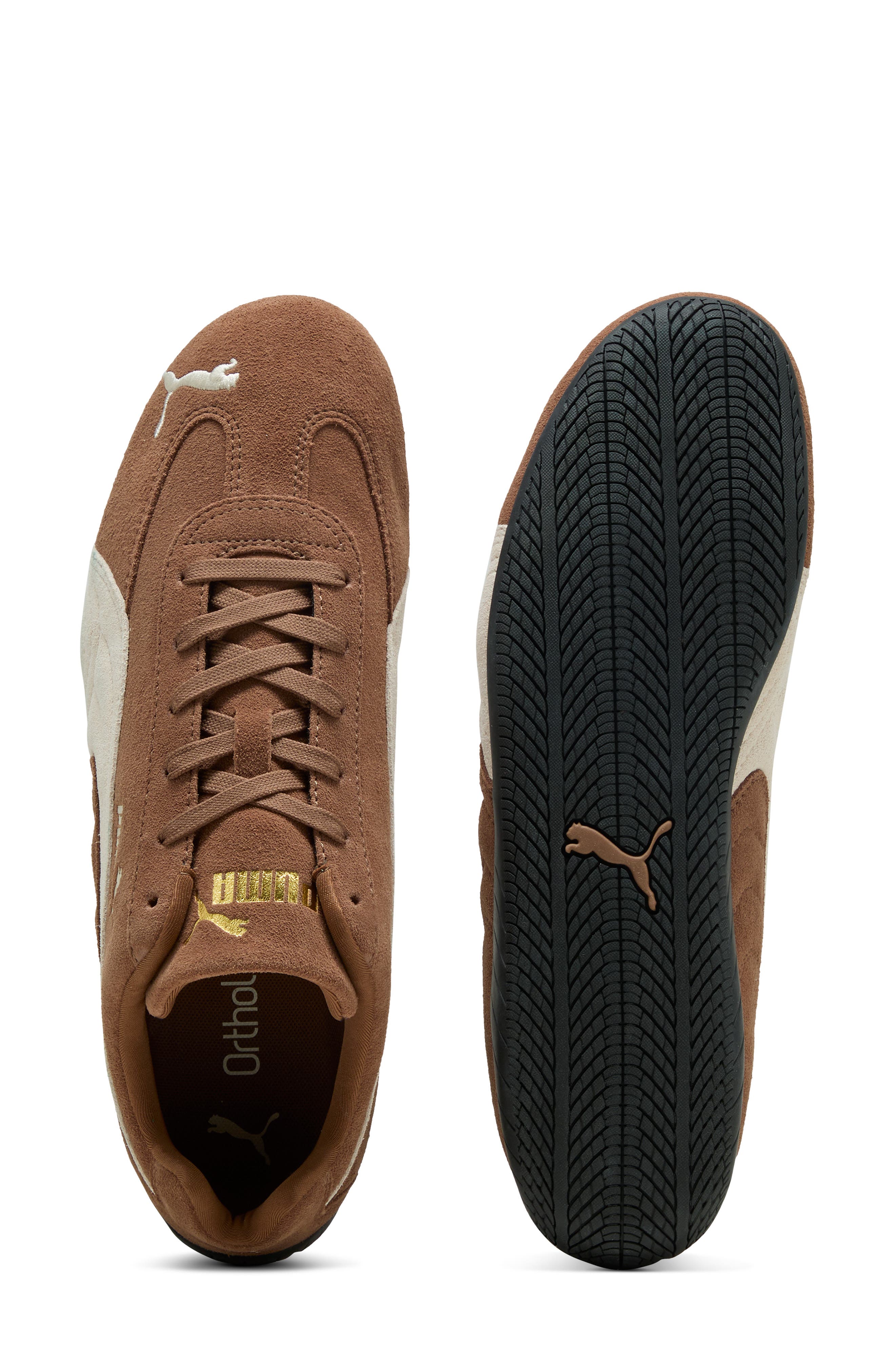 Speedcat OG Sneaker, Alternate, color, BROWN