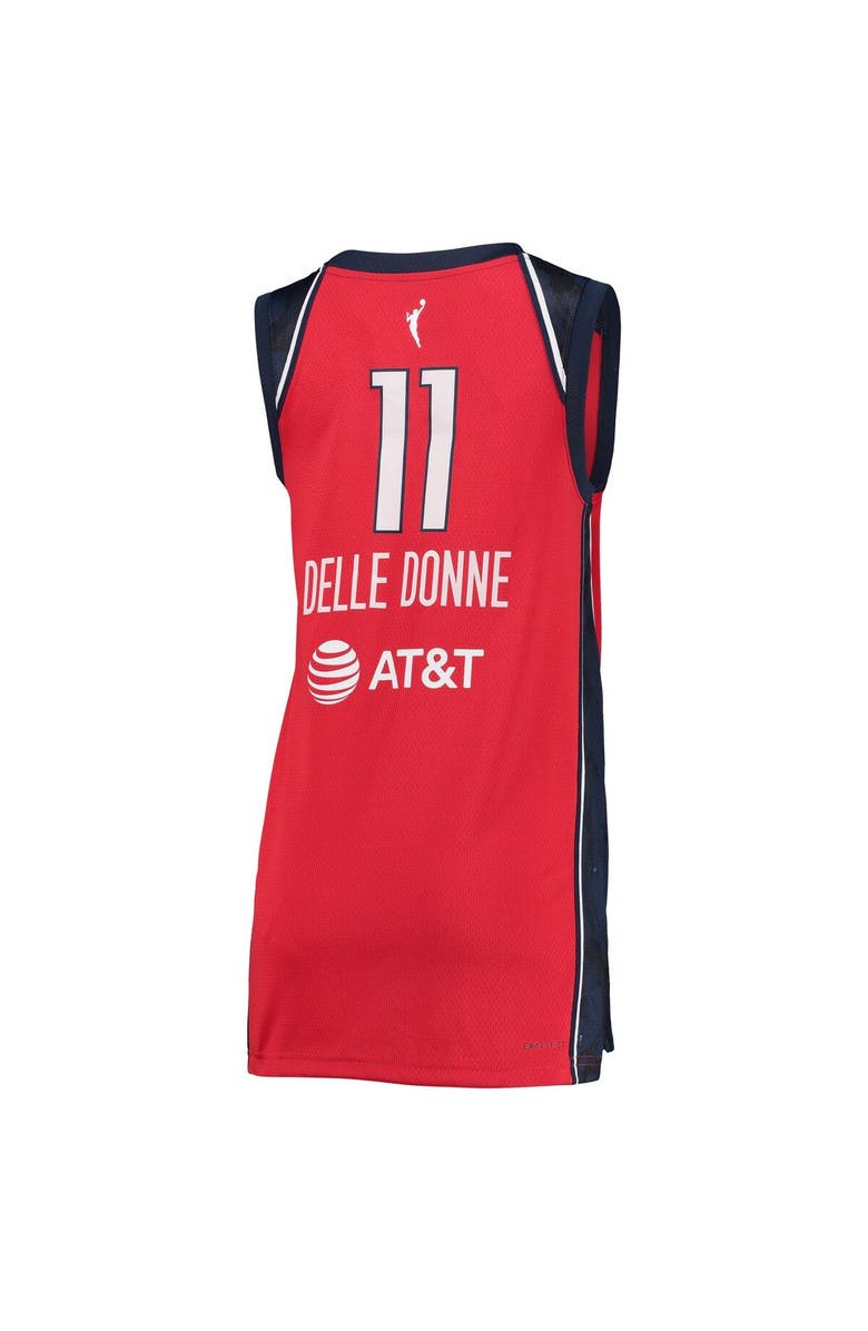 Nike Women's Nike Elena Delle Donne Red Washington Mystics 2021 Explorer Edition Victory Player Jersey, Alternate, color, Red