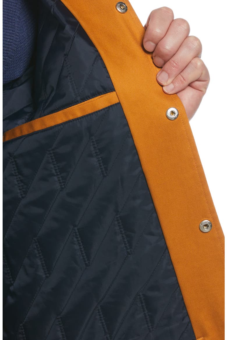 Twill Logo Jacket, Alternate, color, SUDAN BROWN