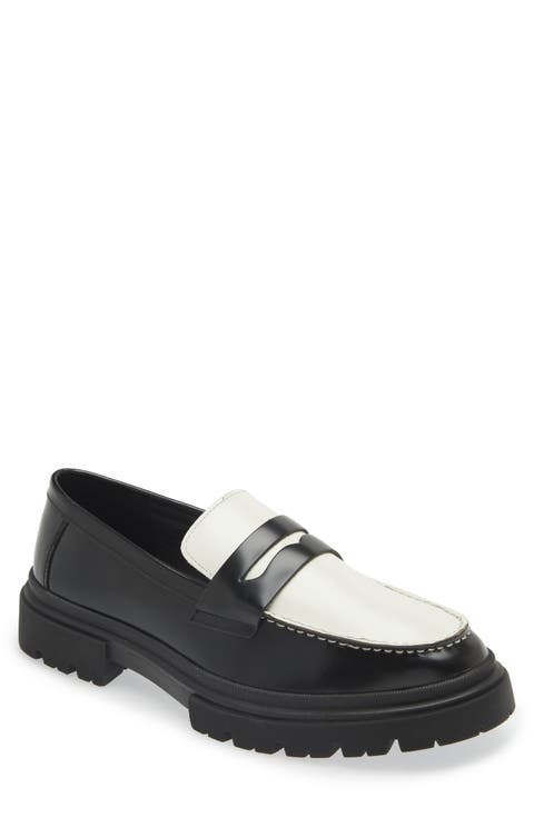 Zaccai Lug Sole Penny Loafer (Men)