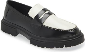 Zaccai Lug Sole Penny Loafer