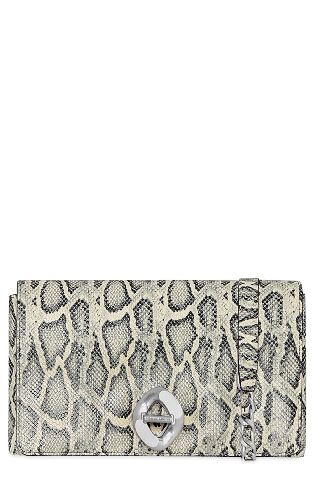 Rebecca Minkoff Snakeskin Print Crossbody Bag