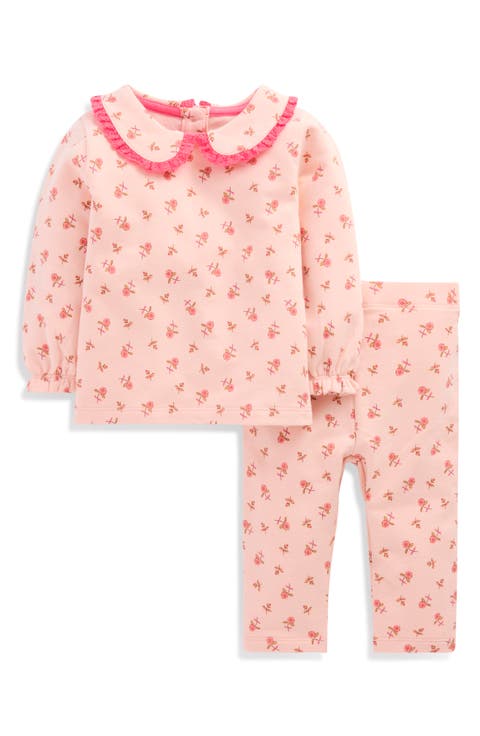 Kids' Pretty Collar Sweatshirt and Leggings Set
