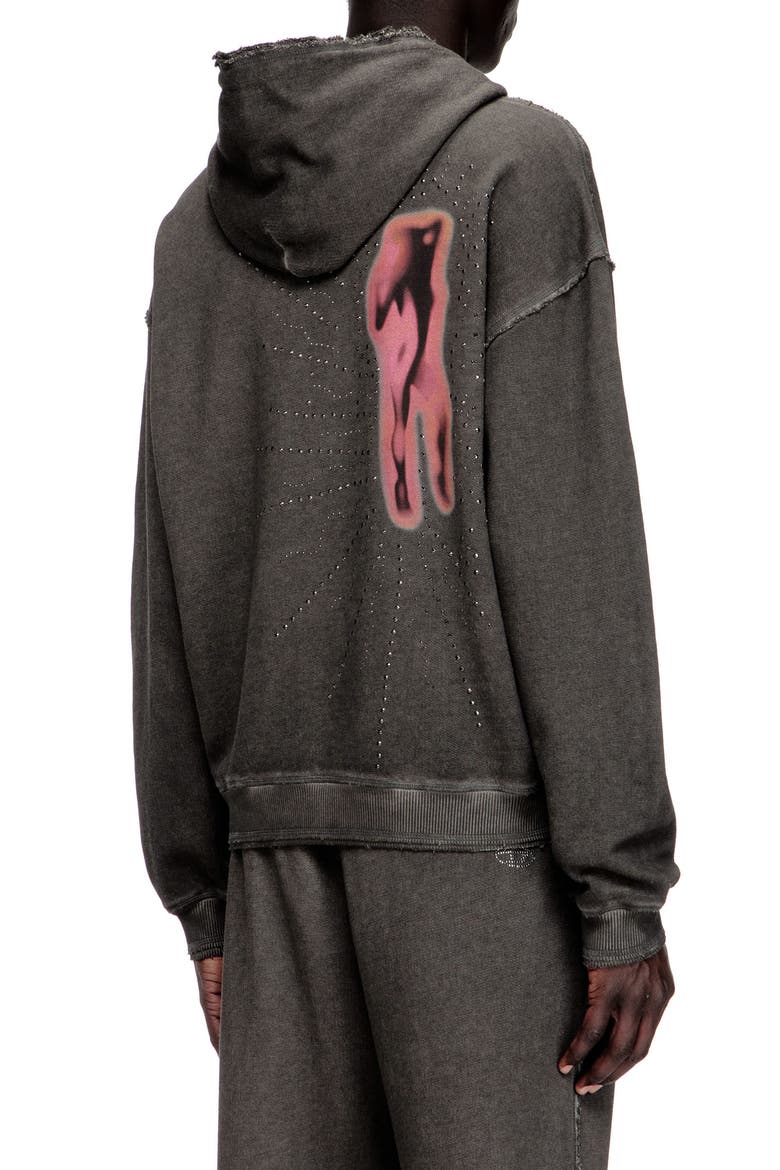 S-Quinn Hoodie, Alternate, color, MELANGE GREY