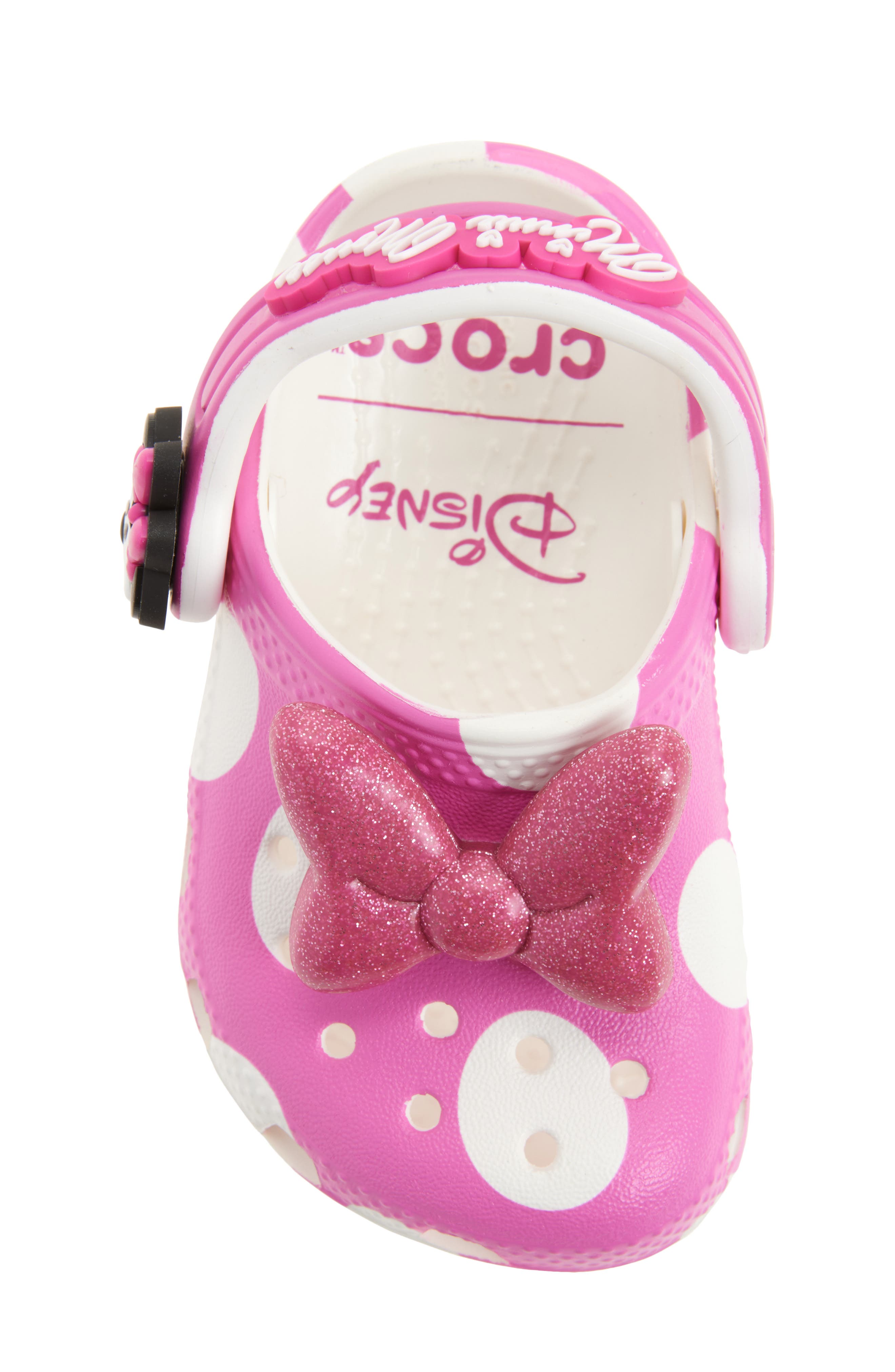 CROCS Kids' Disney<sup>®</sup> Minnie Mouse Classic Clog, Alternate, color, Pink Multi