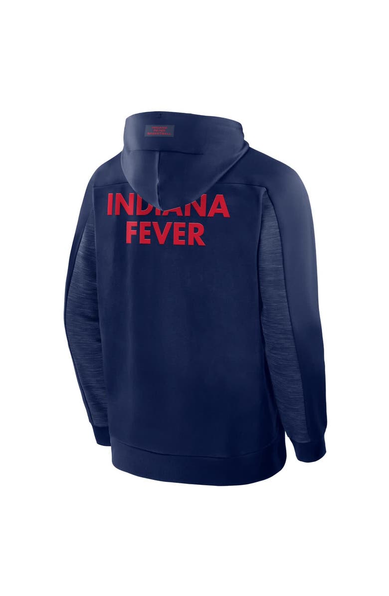 FANATICS Men's Fanatics Navy Indiana Fever Back Door Cut Play Defender Full-Zip Hoodie, Alternate, color, Navy