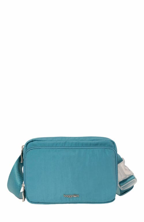 BAGGALLINI Modern Belt Bag Sling in Seaside Blue at Nordstrom