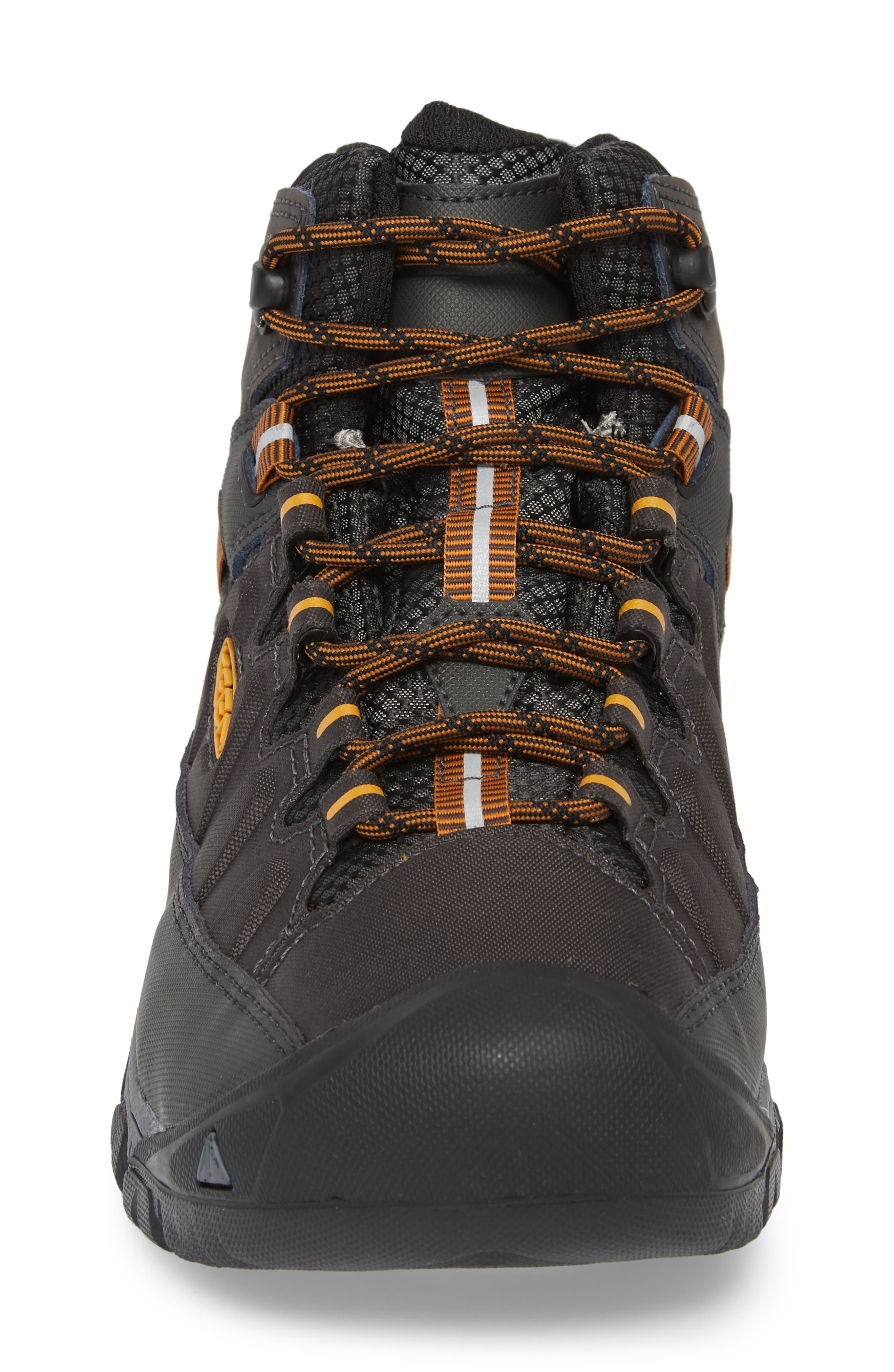 Targhee EXP Mid Waterproof Hiking Boot, Alternate, color, RAVEN/INCA GOLD