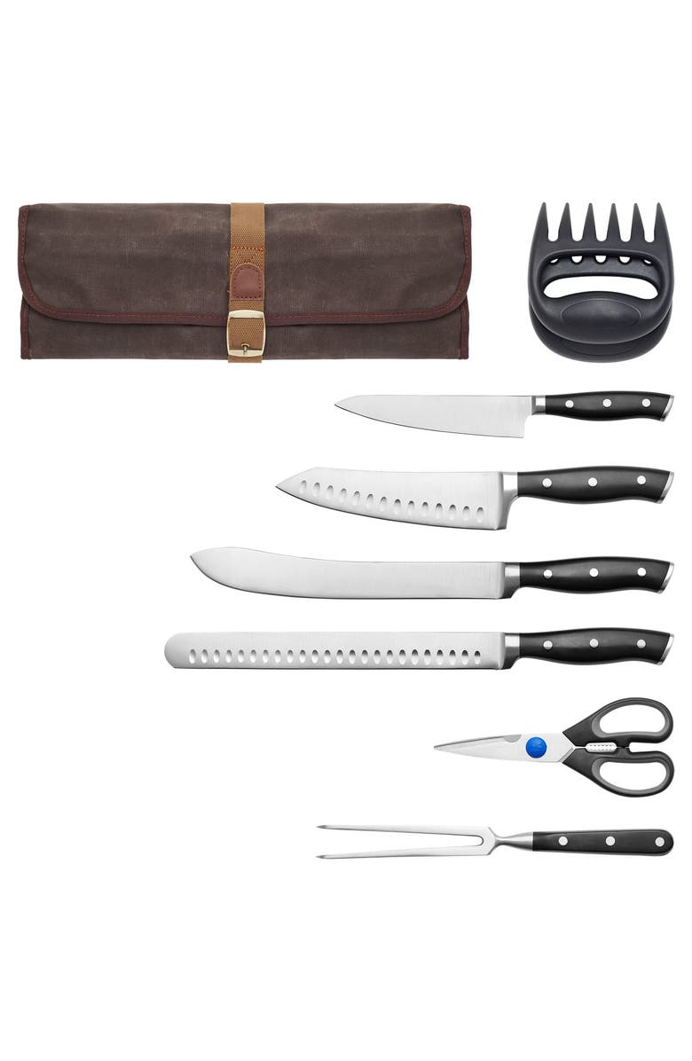 HENCKELS CUTLERY FORGED ACCENT 9-PC BBQ SET, Alternate, color, Stainless Steel