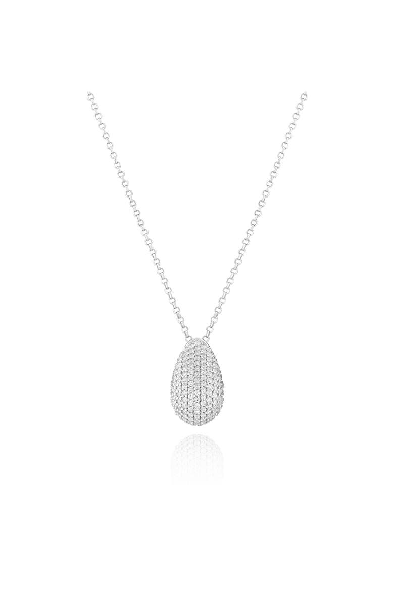 Necklace Goccia Altro, Main, color, 925 Sterling Silver